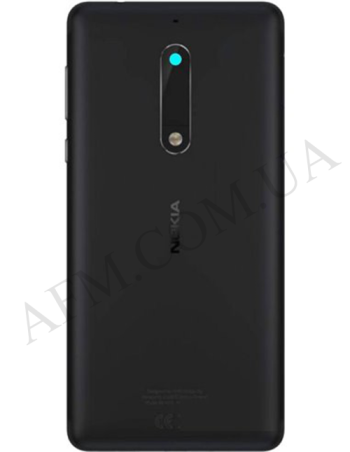 Задня кришка Nokia 5 Dual Sim (TA-1053) чорна!