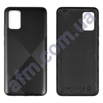 Задняя крышка Samsung A025 Galaxy A02S чёрная Black