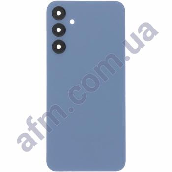 Задняя крышка Samsung A256 Galaxy A25 синяя + стекло камеры