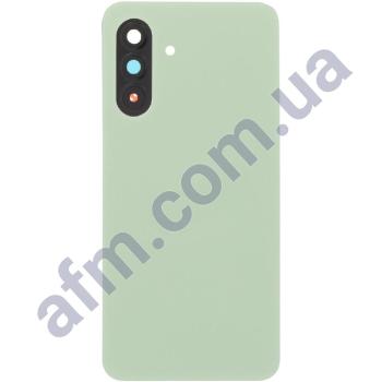 Задняя крышка Samsung A566 Galaxy A56 зелёная Olive + стекло камеры