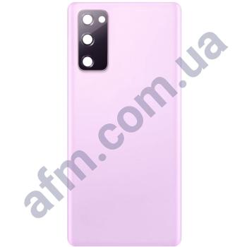 Задняя крышка Samsung G780 Galaxy S20 FE фиолетовая Cloud Lavender + стекло камеры