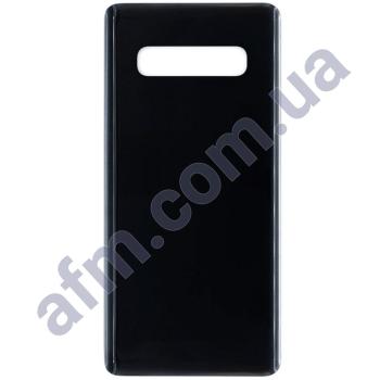 Задняя крышка Samsung G975 Galaxy S10 Plus чёрная Prism Black