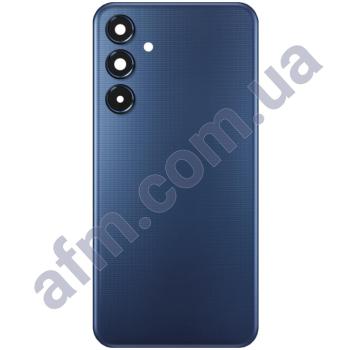 Задняя крышка Samsung M356 Galaxy M35 синяя Dark Blue + стекло камеры