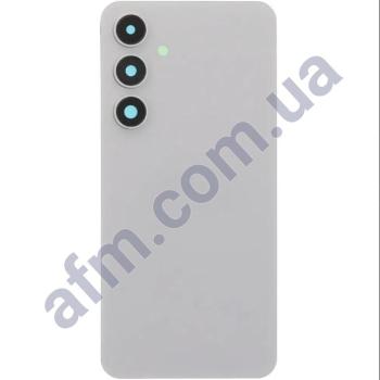 Задня кришка Samsung S721 Galaxy S24 FE бежевая + Скло камери