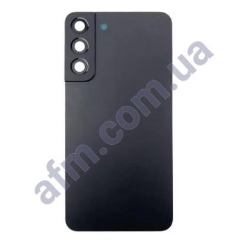 Задня кришка Samsung S906 Galaxy S22 Plus 5G чорна Phantom Black + Скло камери