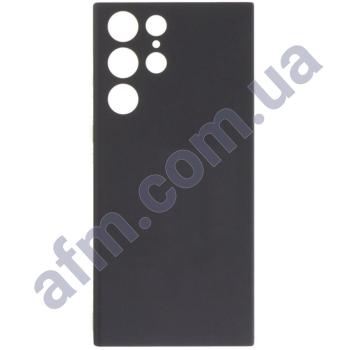 Задняя крышка Samsung S908 Galaxy S22 Ultra 5G чёрная Phantom Black