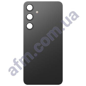 Задняя крышка Samsung S926 Galaxy S24 Plus чёрная + стекло камеры