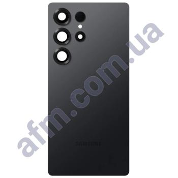 Задняя крышка Samsung S938 Galaxy S25 Ultra чёрная Titanium Black + стекло камеры