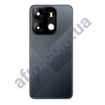 Задня кришка Tecno Spark GO 2023 (BF7n) чорна Endless Black + Скло камери