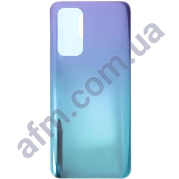 Задняя крышка Xiaomi Mi10T/ Mi10T Pro/ Redmi K30s Aurora Blue голубая