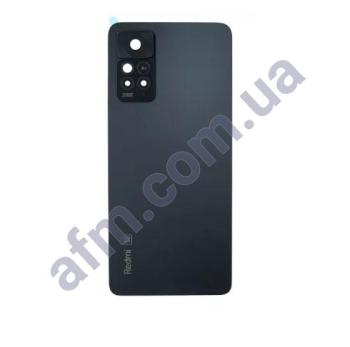 Задня кришка Xiaomi Redmi Note 11 Pro 5G Mysterious Black чорна + Скло камери