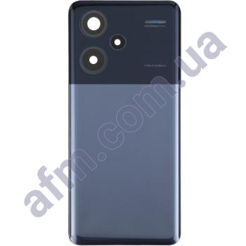 Задняя крышка Xiaomi Redmi Note 13 Pro Plus синяя + стекло камеры