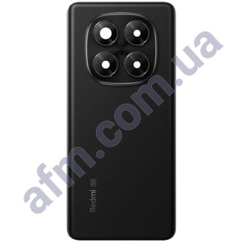 Задняя крышка Xiaomi Redmi Note 14 Pro 5G чёрная + стекло камеры 50MP