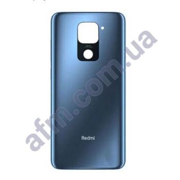 Задняя крышка Xiaomi Redmi Note 9 (Global)/ Redmi 10X голубая