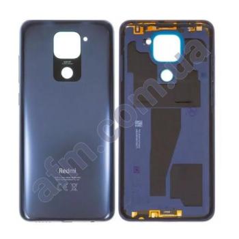 Задняя крышка Xiaomi Redmi Note 9 (Global)/ Redmi 10X серая Midnight Grey