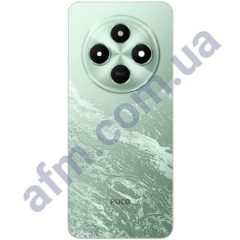 Задняя крышка Xiaomi Poco C75 зелёная + стекло камеры