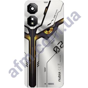 Задняя крышка ZTE Nubia Neo 2 серебряная + стекло камеры